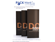 Tablet Screenshot of pack-werk.de